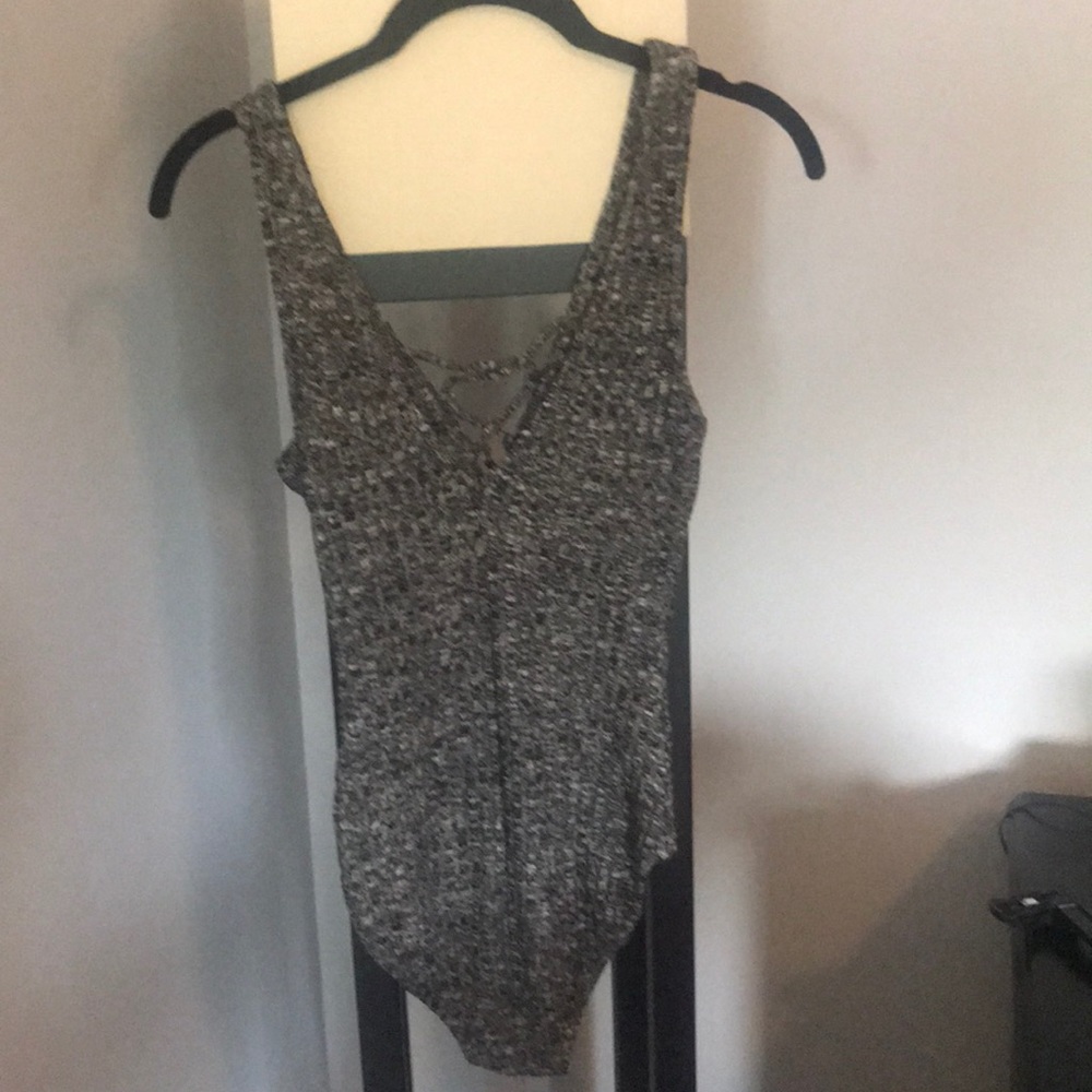 Grey bodysuit from LF